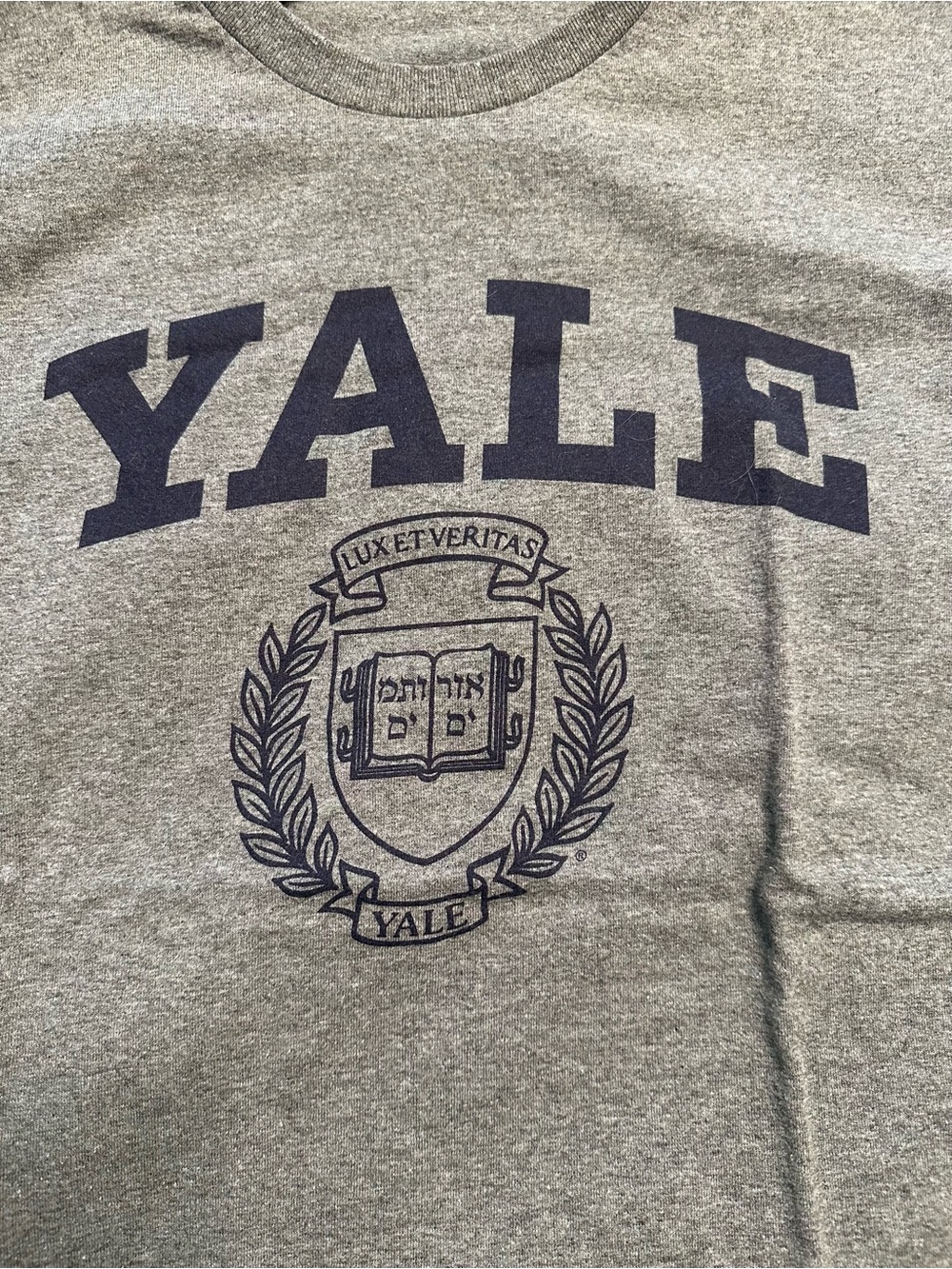 Yale Barnesmith Short Sleeve T-Shirt, Unisex, Heritage Logo, NCAA Colleges XL